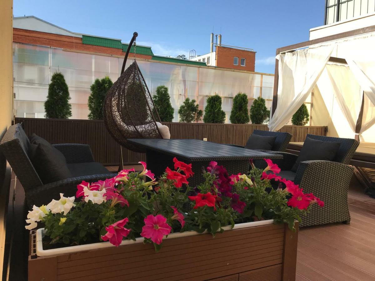 Scandik Apartment Terrace Poltava Buitenkant foto